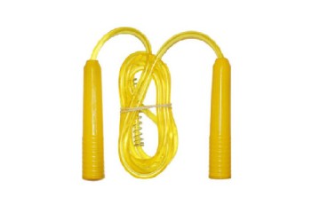 پهش عمده و تک طناب ورزشی زرد