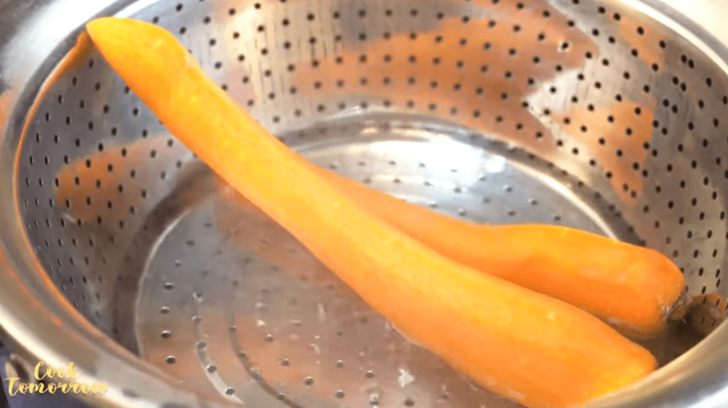 بورانی هویج بخارپز شده